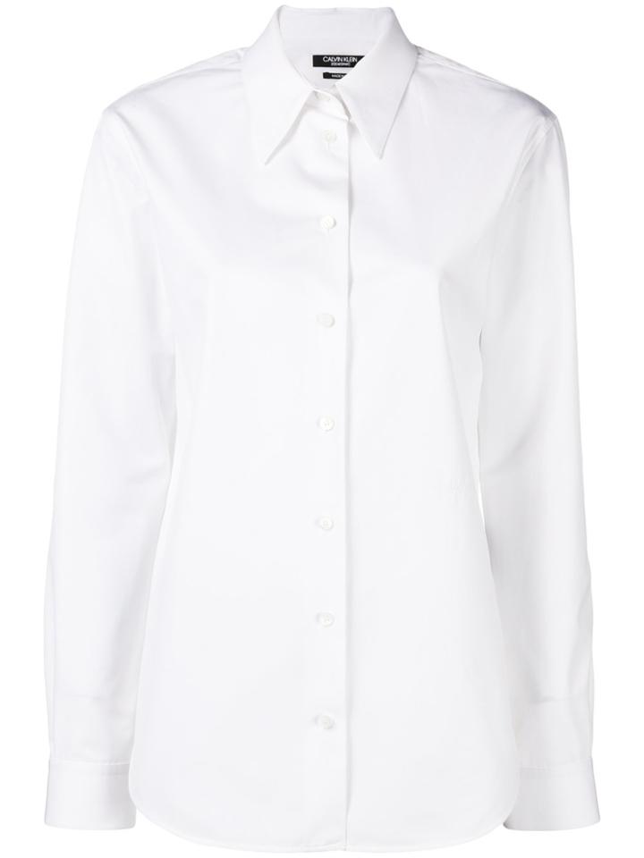 Calvin Klein 205w39nyc Relaxed-fit Shirt - White