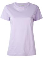 Vince - Round Neck T-shirt - Women - Supima Cotton - S, Pink/purple, Supima Cotton