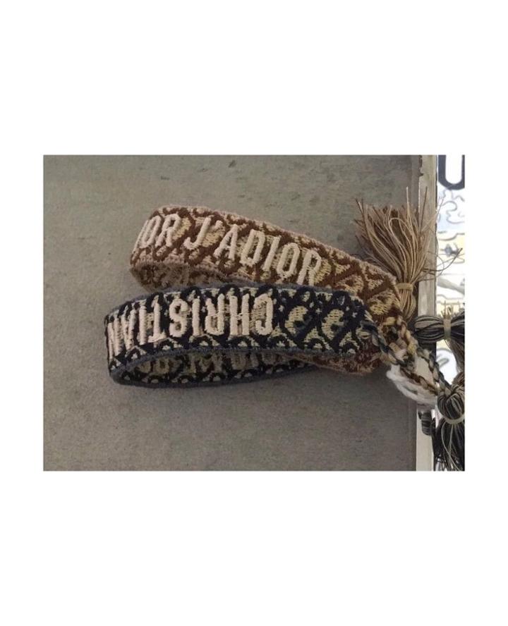 Fashion Concierge Vip Dior - Canvas Bracelet - Unavailable
