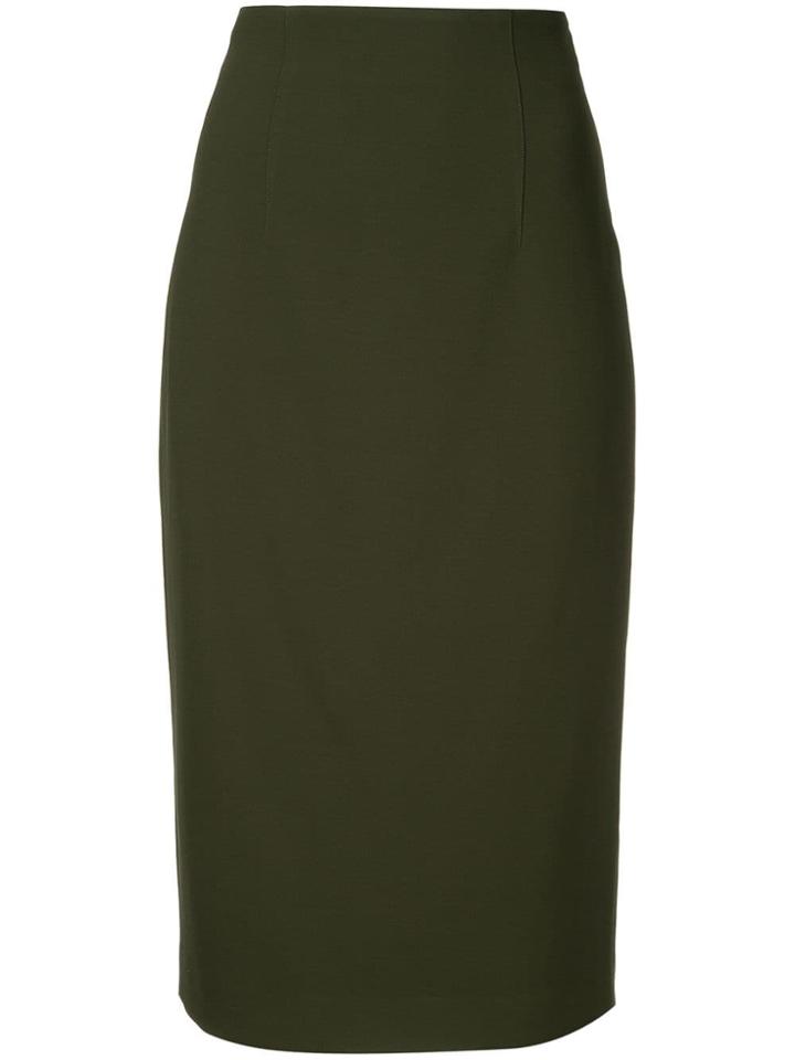 Ginger & Smart Endure Pencil Skirt - Green