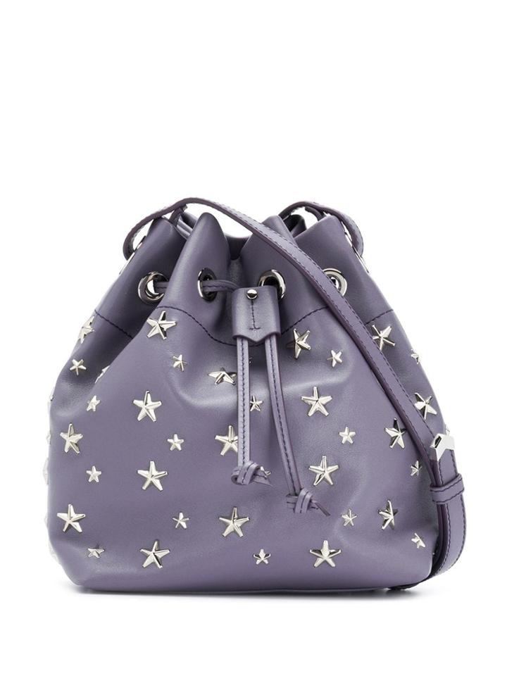 Jimmy Choo Juno Bucket Bag - Purple