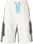 Diadora Cargo Track Shorts - White