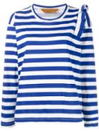 Golden Goose Deluxe Brand Striped Longsleeved T-shirt, Women's, Size: Xs, Blue, Cotton