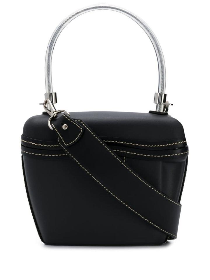Palm Angels Padlock Bag - Grey