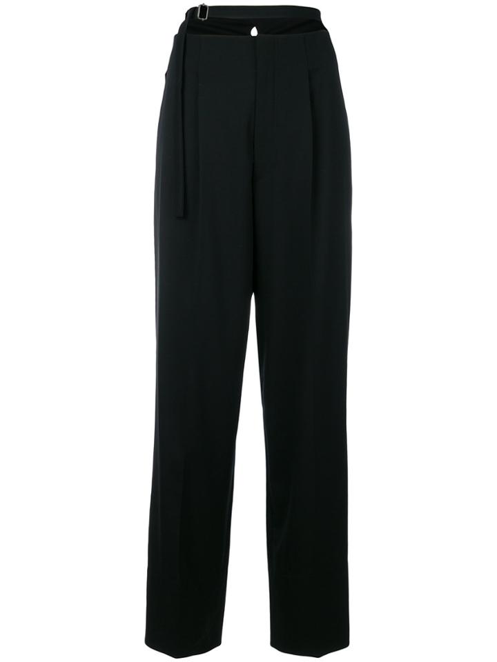 Helmut Lang Harness Strap Trousers - Black