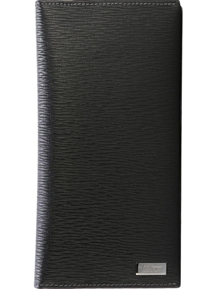 Salvatore Ferragamo Long Billfold Wallet - Black