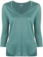 Majestic Filatures 3/4 Sleeve T-shirt - Green