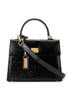 Sandra J Jackie Mini Handbag - Black