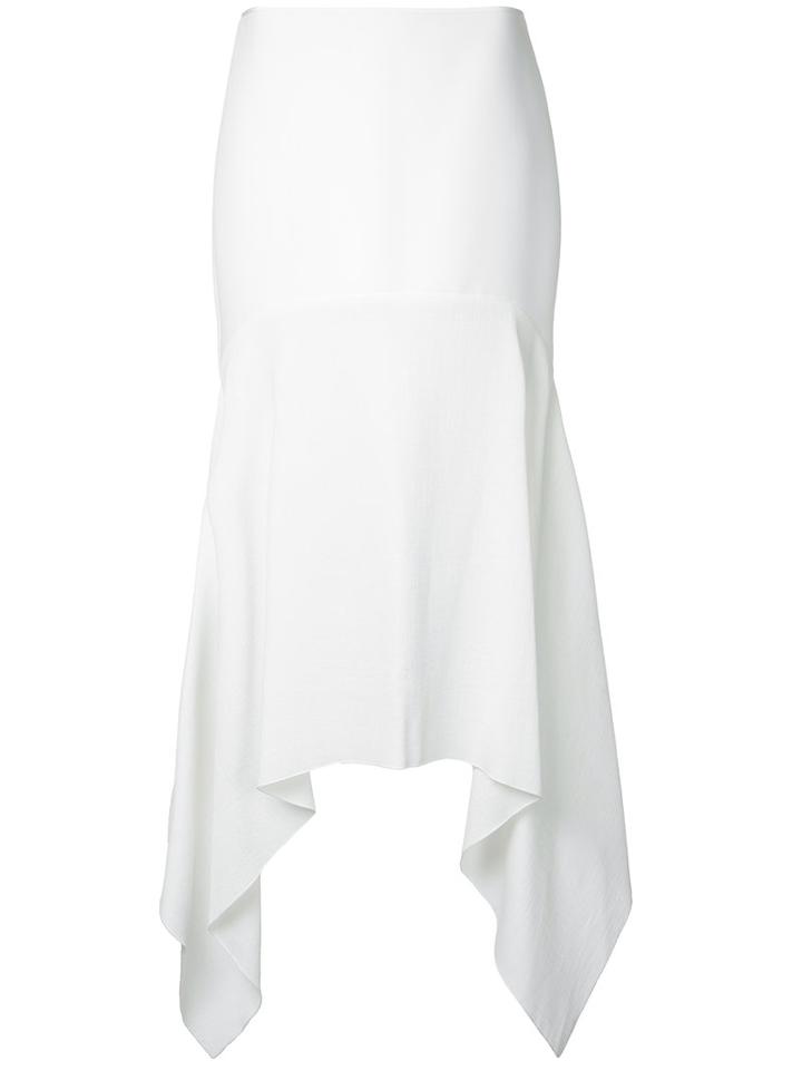 Maticevski - Draped Skirt - Women - Nylon/polyester/rayon - 8, Women's, White, Nylon/polyester/rayon
