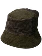 Engineered Garments Patchwork Bucket Hat - Green
