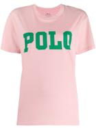 Polo Ralph Lauren Logo Printed T-shirt - Pink