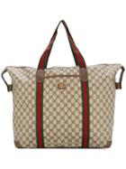 Gucci Vintage Gg Supreme Tote Bag - Brown