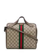 Gucci Ophidia Mini Duffle Bag Tote - Neutrals