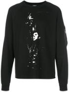 Undercover Front Print Sweatshirt - Black