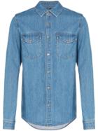 Ksubi De Nimes Press-button Denim Shirt - Blue