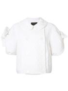 Simone Rocha Oversized Shirt Jacket - White