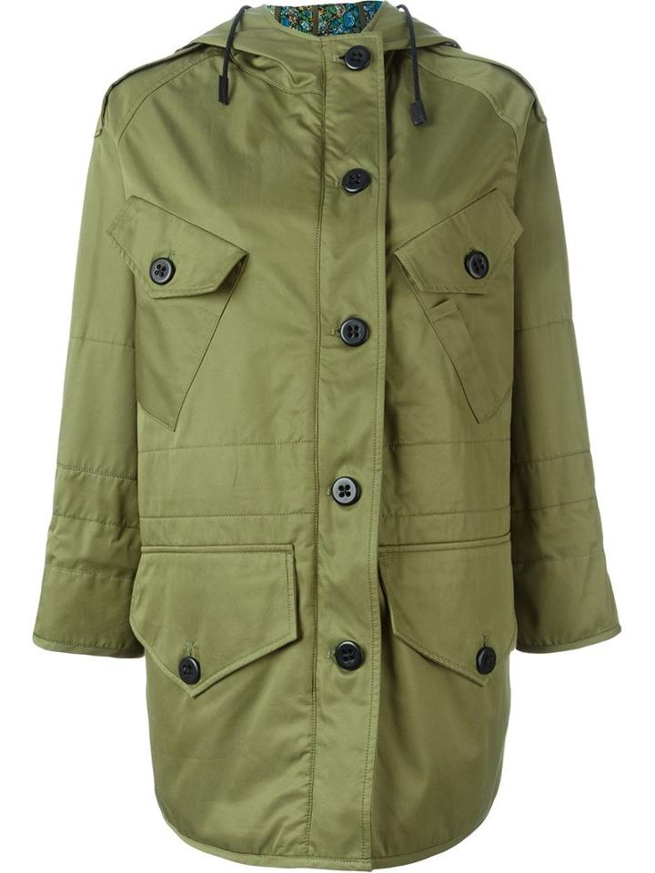 Coach Hooded Parka Coat