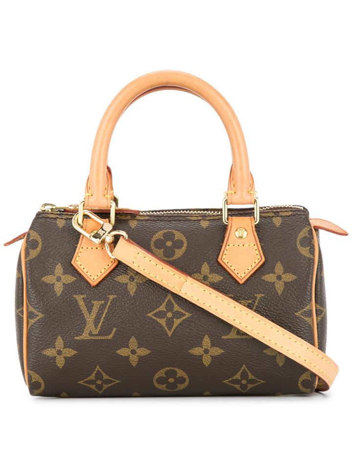 Louis Vuitton Vintage Mini Speedy 2way Bag - Brown