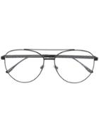 Jimmy Choo Eyewear Aviator Frame Glasses - Black