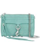 Rebecca Minkoff Foldover Clasp Closure Shoulder Bag - Blue