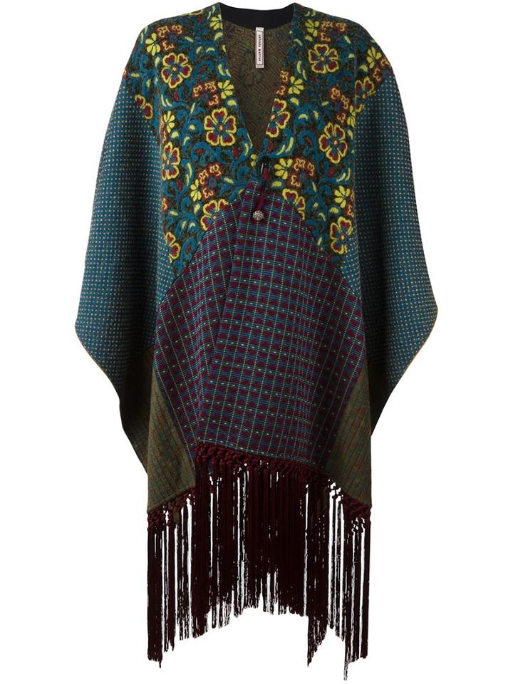 Antonio Marras Knit Fringed Kimono