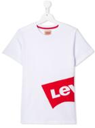 Levi's Kids Logo Patch T-shirt - White