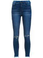 Le Lis Blanc Calça Helena Skinny - Blue