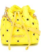 Moschino Quilted Bucket Crossbody Bag