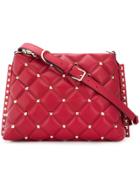 Valentino Candy Stud Shoulder Bag - Red