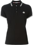 Moncler Logo Polo Shirt, Women's, Size: Xl, Black, Cotton