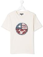 Woolrich Kids Teen American Smiley T-shirt - White