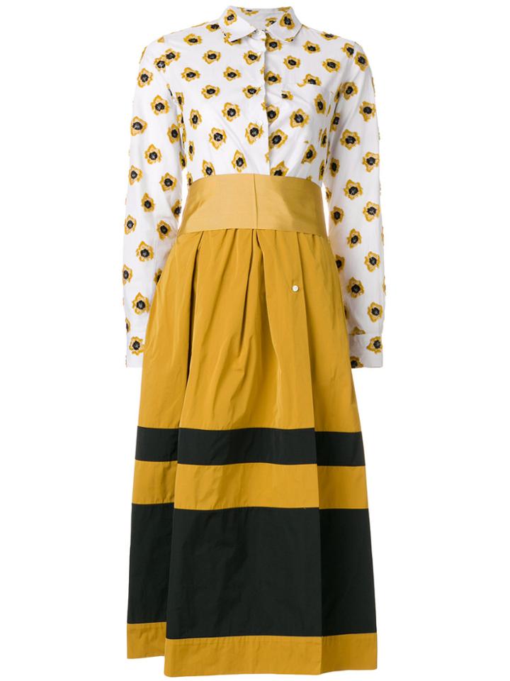 Sara Roka Elena Dress - Yellow & Orange