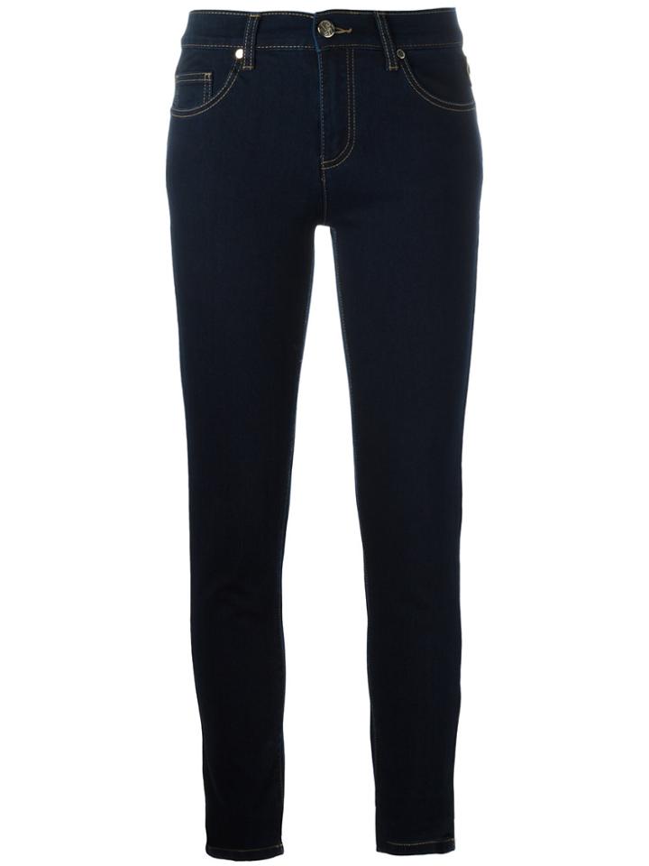 Versace Jeans Plain Skinny Jeans - Blue