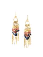 Natasha Collis Multi Rod Sapphire Earrings