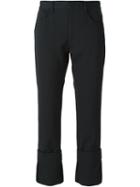 Maison Margiela Tuxedo Trousers, Women's, Size: 40, Black, Wool/silk