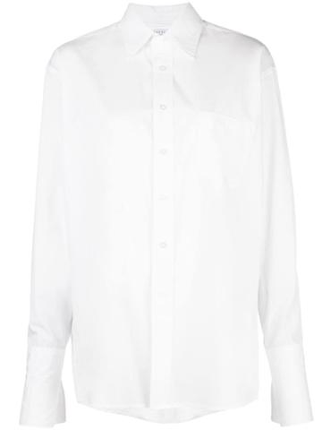 Dresshirt Oversized Shirt - White