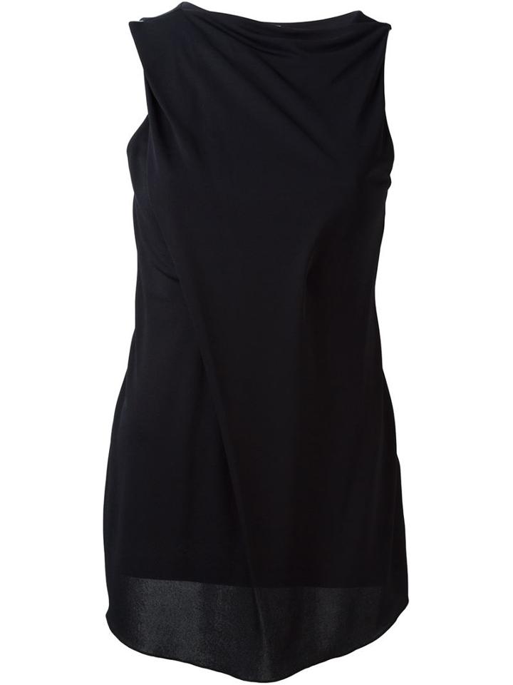 Dondup Draped Sleeveless Top