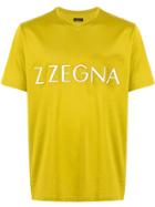 Ermenegildo Zegna Logo T-shirt - Yellow