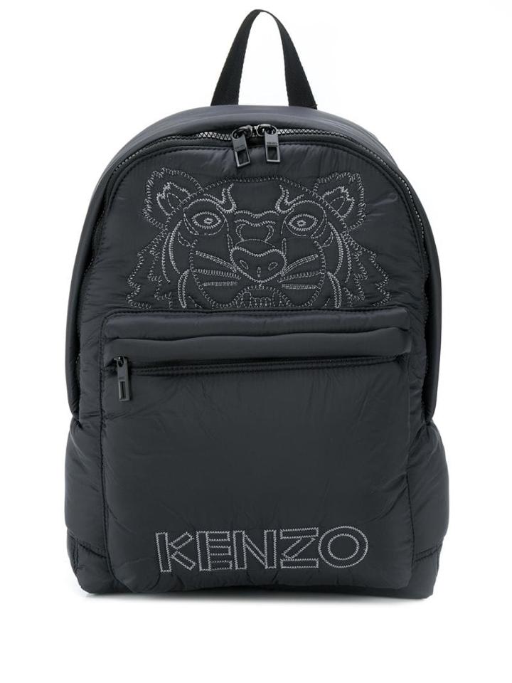 Kenzo Padded Tiger Backpack - Black