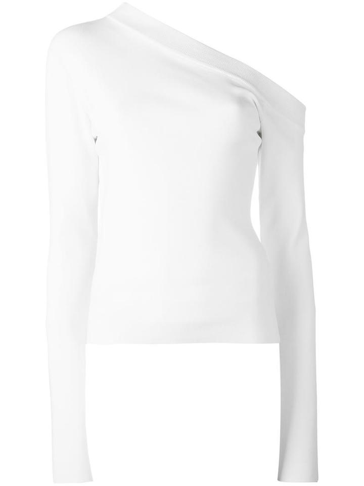 Solace 'kelsey' Off-shoulders Blouse, Women's, Size: 10, White, Polyamide/spandex/elastane/viscose