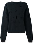 Msgm Destroyed Sweatshirt