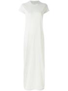Rick Owens Drkshdw - Shift Maxi Dress - Women - Cotton - S, Grey, Cotton