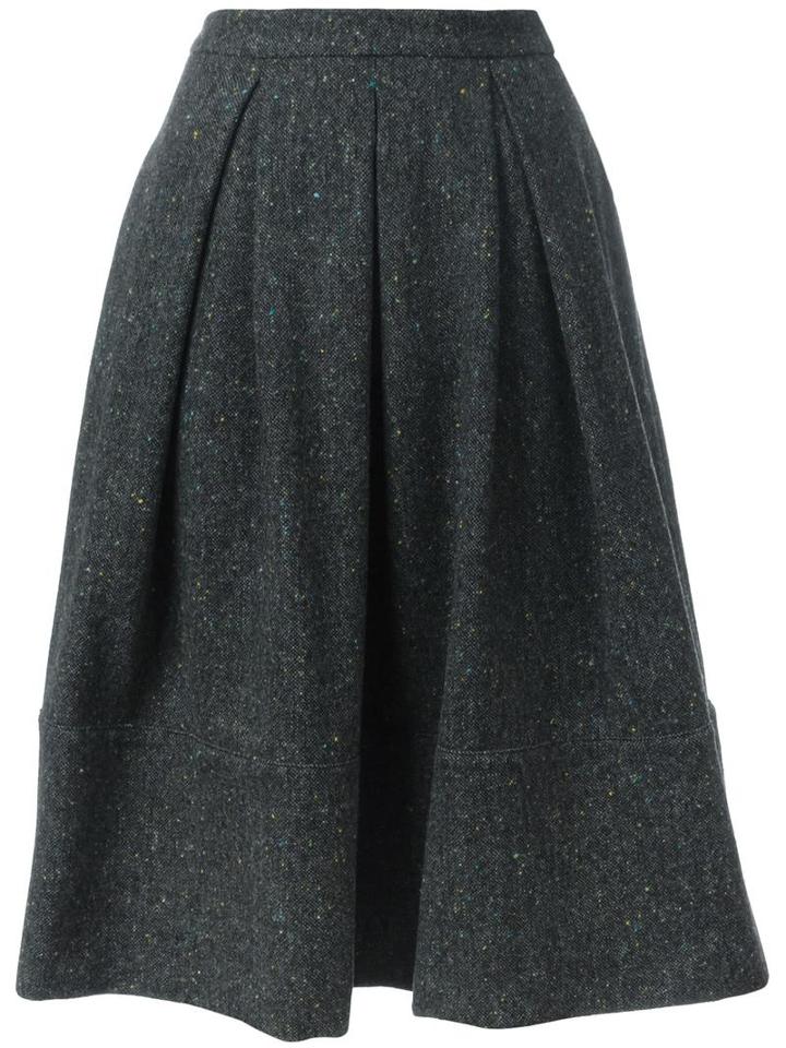 Société Anonyme 'marion' Skirt, Women's, Size: 42, Grey, Wool/alpaca