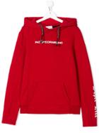 Paolo Pecora Kids Teen Branded Hoodie - Red
