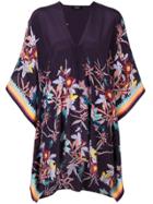 Holland Street Floral Printed Cover-up - Purple