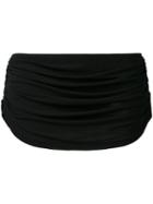 Norma Kamali - Halterneck Bikini - Women - Nylon/polyester/spandex/elastane - L, Black, Nylon/polyester/spandex/elastane