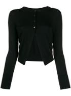 Ps Paul Smith Button Down Cardigan - Black
