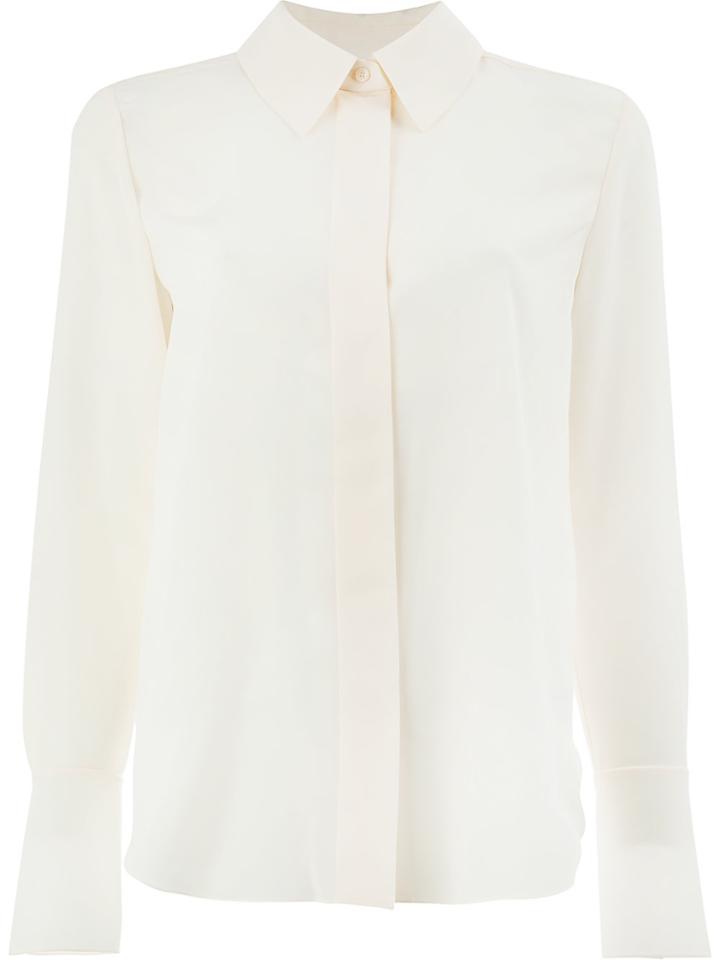 Chloé Pointed Collar Shirt - White