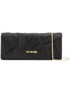 Love Moschino - Chain Draped Shoulder Bag - Women - Polyester - One Size, Black, Polyester