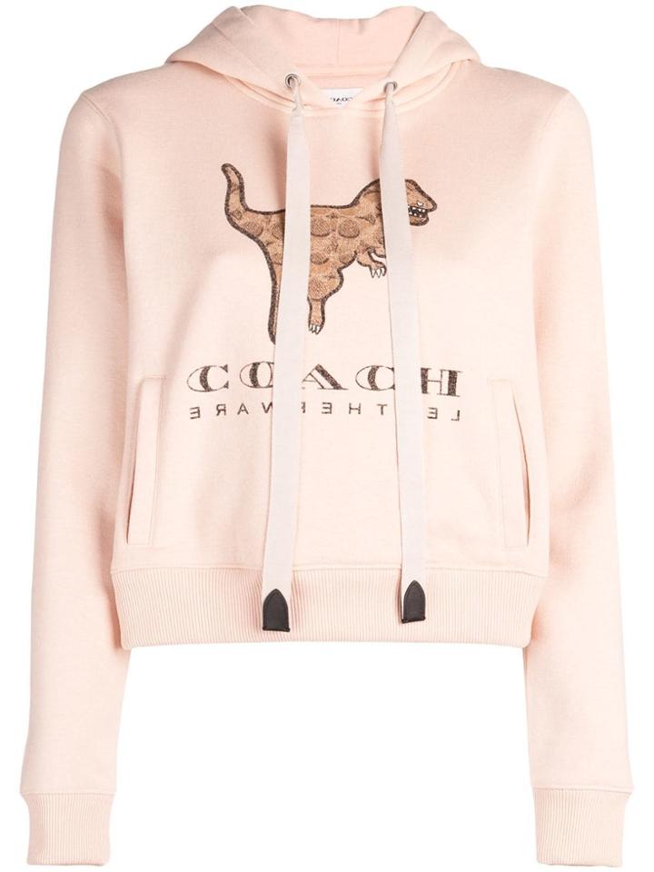 Coach Rexy Logo Hoodie - Pink